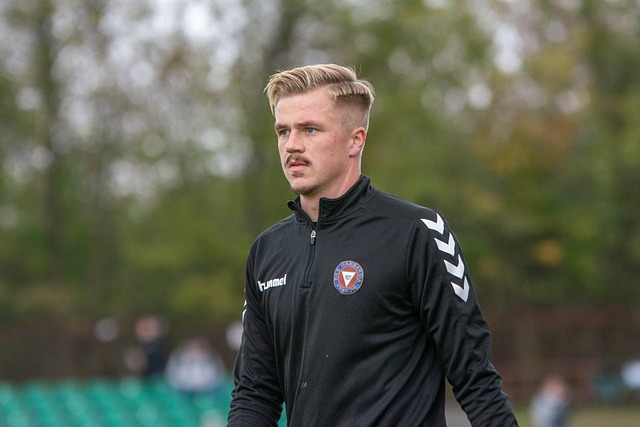 足球场上的 足球场上的